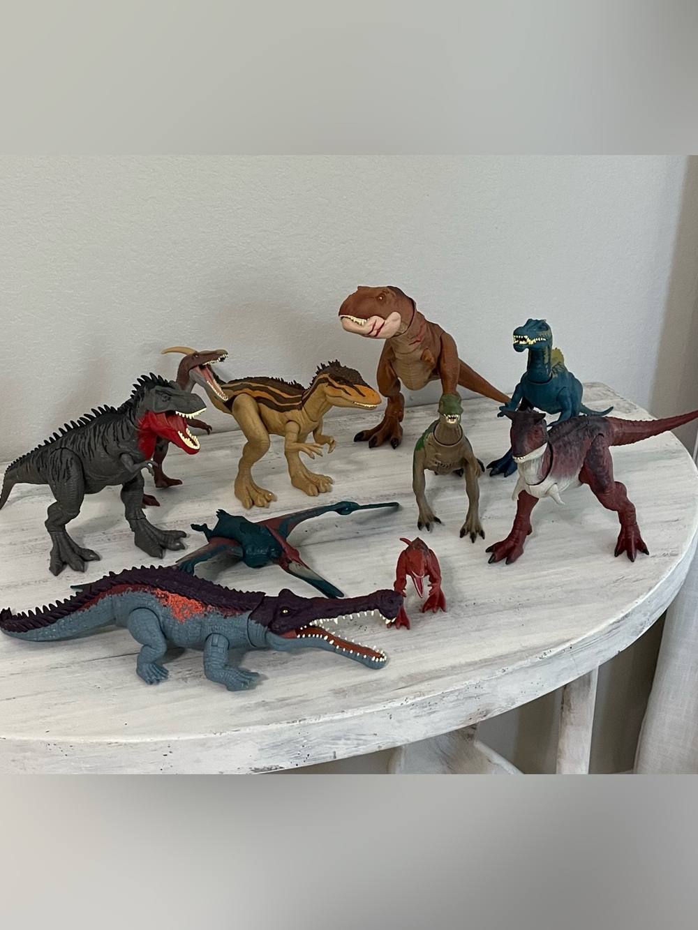 Jurassic World Interactive Dinosaurs Lot of 10
